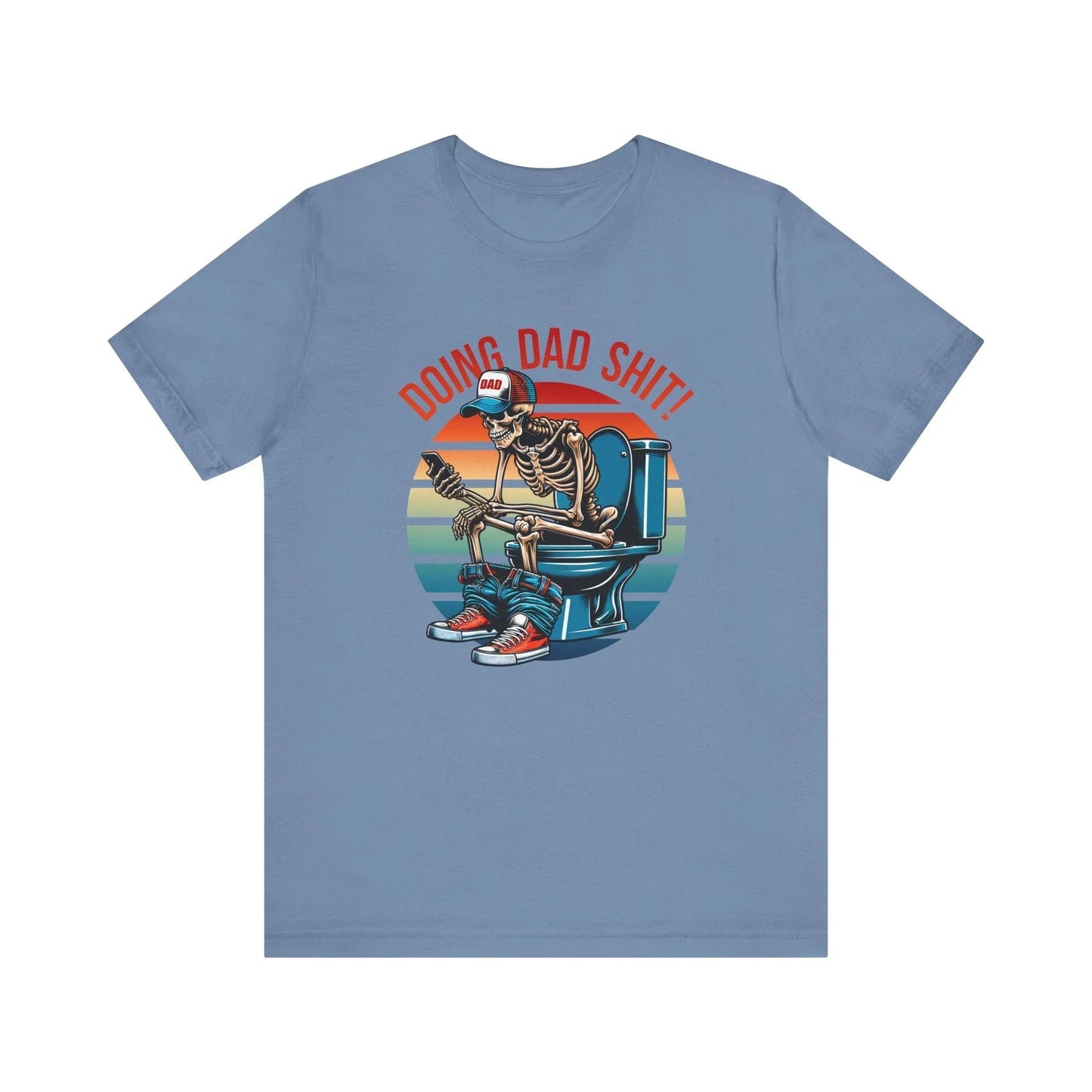 Funny Dad T-Shirt, Doing Dad Shit Unisex Tee, Humorous Gift for Father, Dad's Day Shirt, Fathers Day Gift - SKULLFURY MERCH