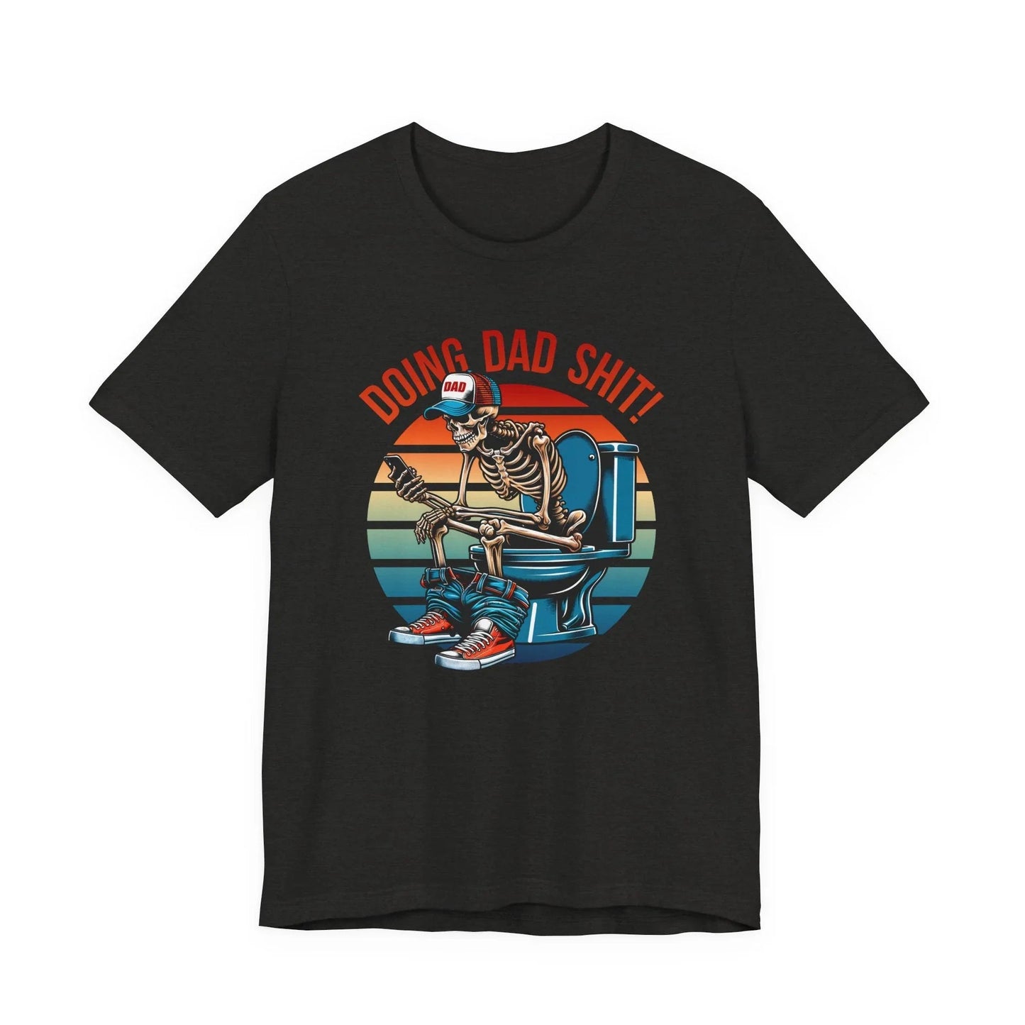 Funny Dad T-Shirt, Doing Dad Shit Unisex Tee, Humorous Gift for Father, Dad's Day Shirt, Fathers Day Gift - SKULLFURY MERCH