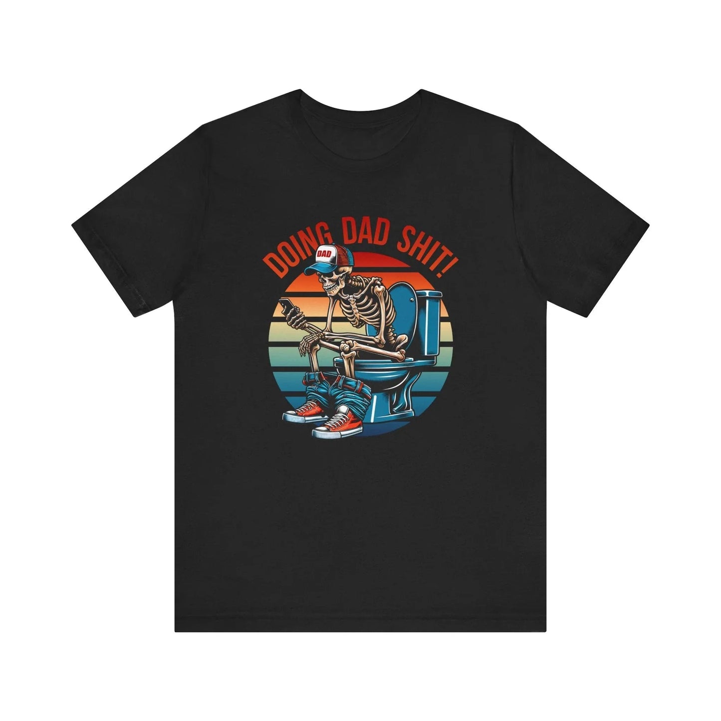Funny Dad T-Shirt, Doing Dad Shit Unisex Tee, Humorous Gift for Father, Dad's Day Shirt, Fathers Day Gift - SKULLFURY MERCH