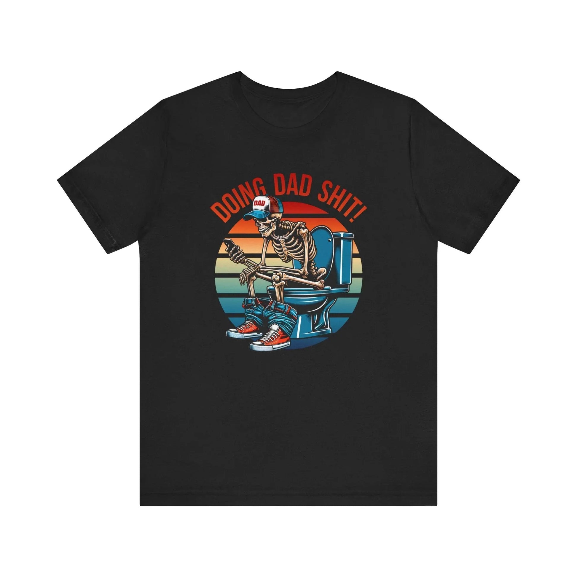 Funny Dad T-Shirt, Doing Dad Shit Unisex Tee, Humorous Gift for Father, Dad's Day Shirt, Fathers Day Gift - SKULLFURY MERCH