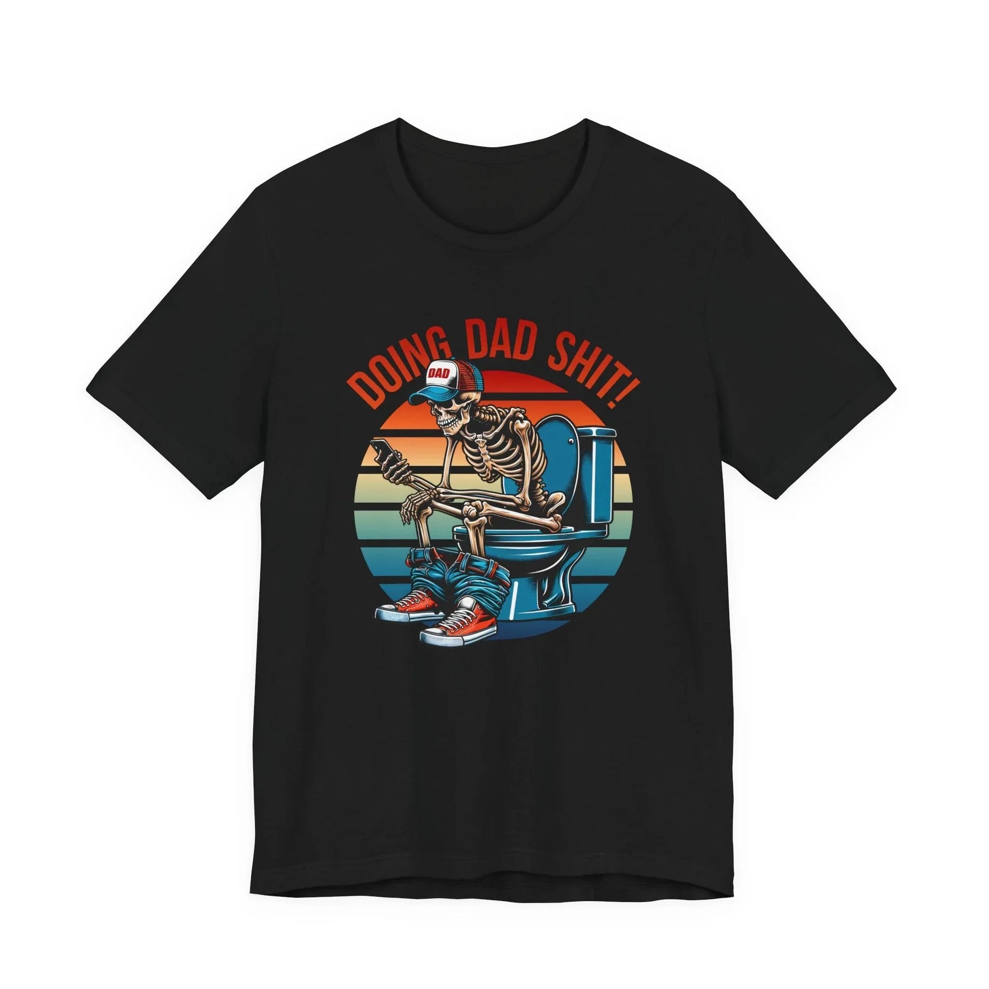 Funny Dad T-Shirt, Doing Dad Shit Unisex Tee, Humorous Gift for Father, Dad's Day Shirt, Fathers Day Gift - SKULLFURY MERCH