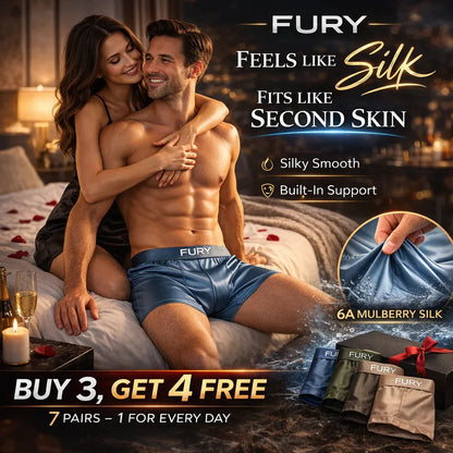 FURY™ Silk Boxers – All - Day Comfort - SKULLFURY MERCH