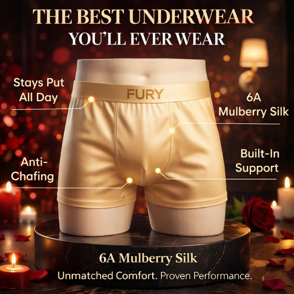 FURY™ Silk Boxers – All - Day Comfort - SKULLFURY MERCH