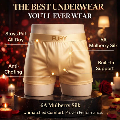 FURY™ Silk Boxers – All - Day Comfort - SKULLFURY MERCH