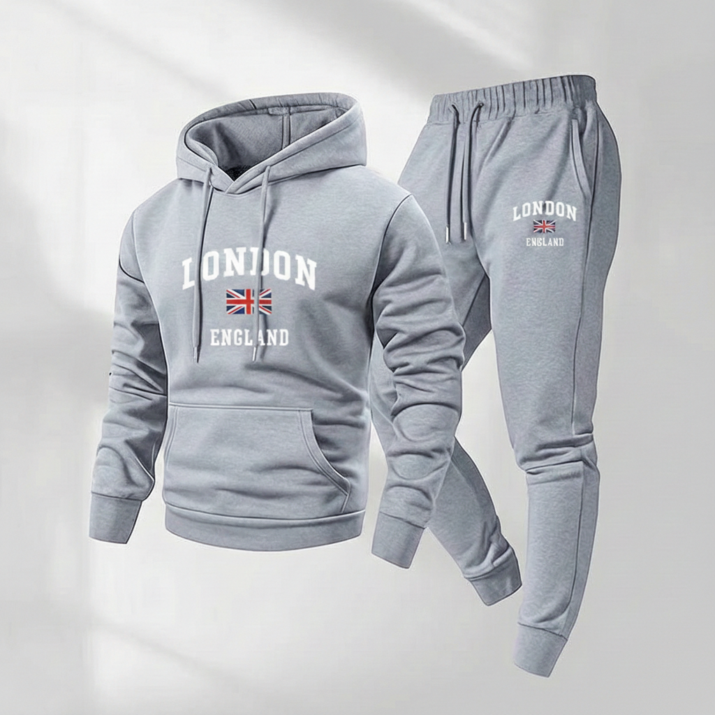 The London Heritage Fleece Tracksuit Set