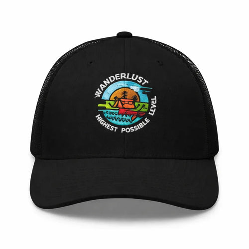 One Nation Under God - White Embroidery - Patriotic Snapback Trucker Cap - SKULLFURY MERCH