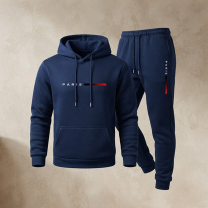 The Paris Urban Streetwear Fleece Tracksuit Set