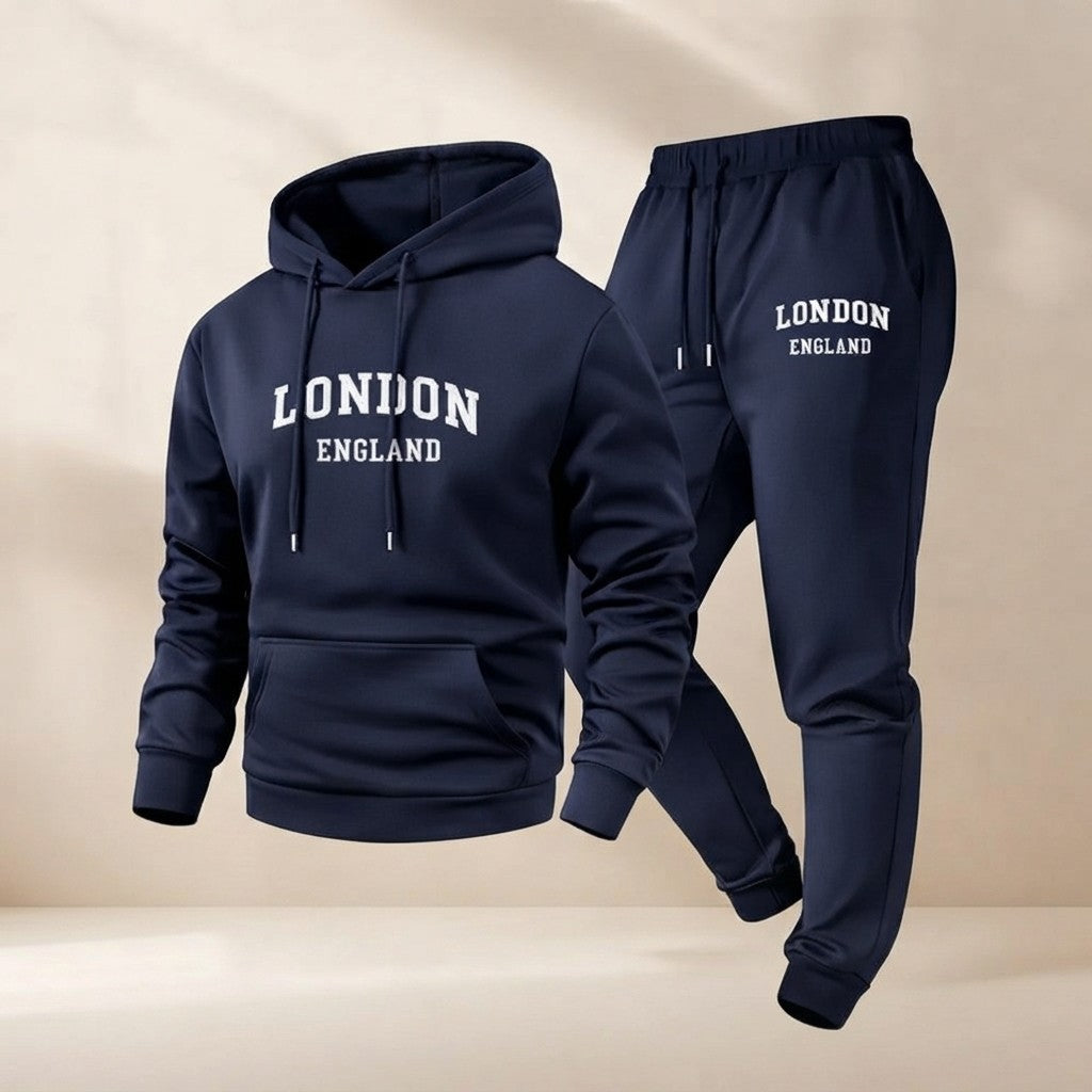 The London Urban Streetwear Fleece Tracksuit Set
