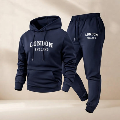 The London Urban Streetwear Fleece Tracksuit Set