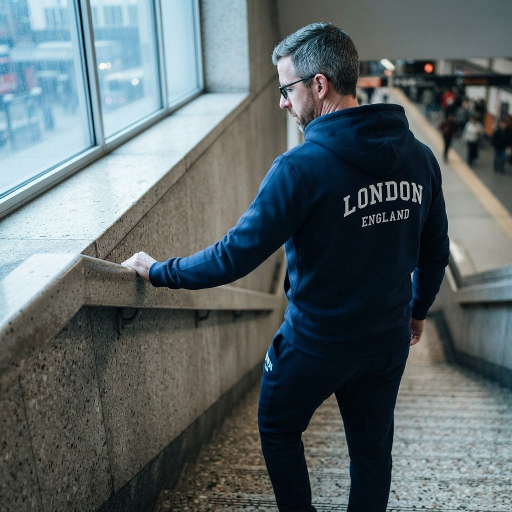 The London Urban Streetwear Fleece Tracksuit Set