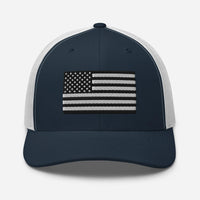 Navy / White