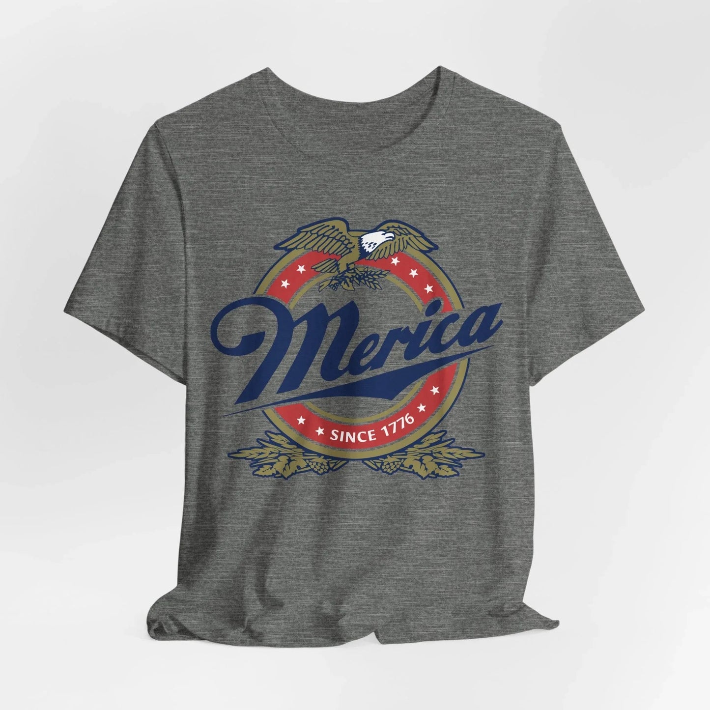 Patriotic Tee, America Shirt, Unisex Shirt, Short Sleeve Tee, 4th of July Shirt, Independence Day Tee - SKULLFURY MERCH