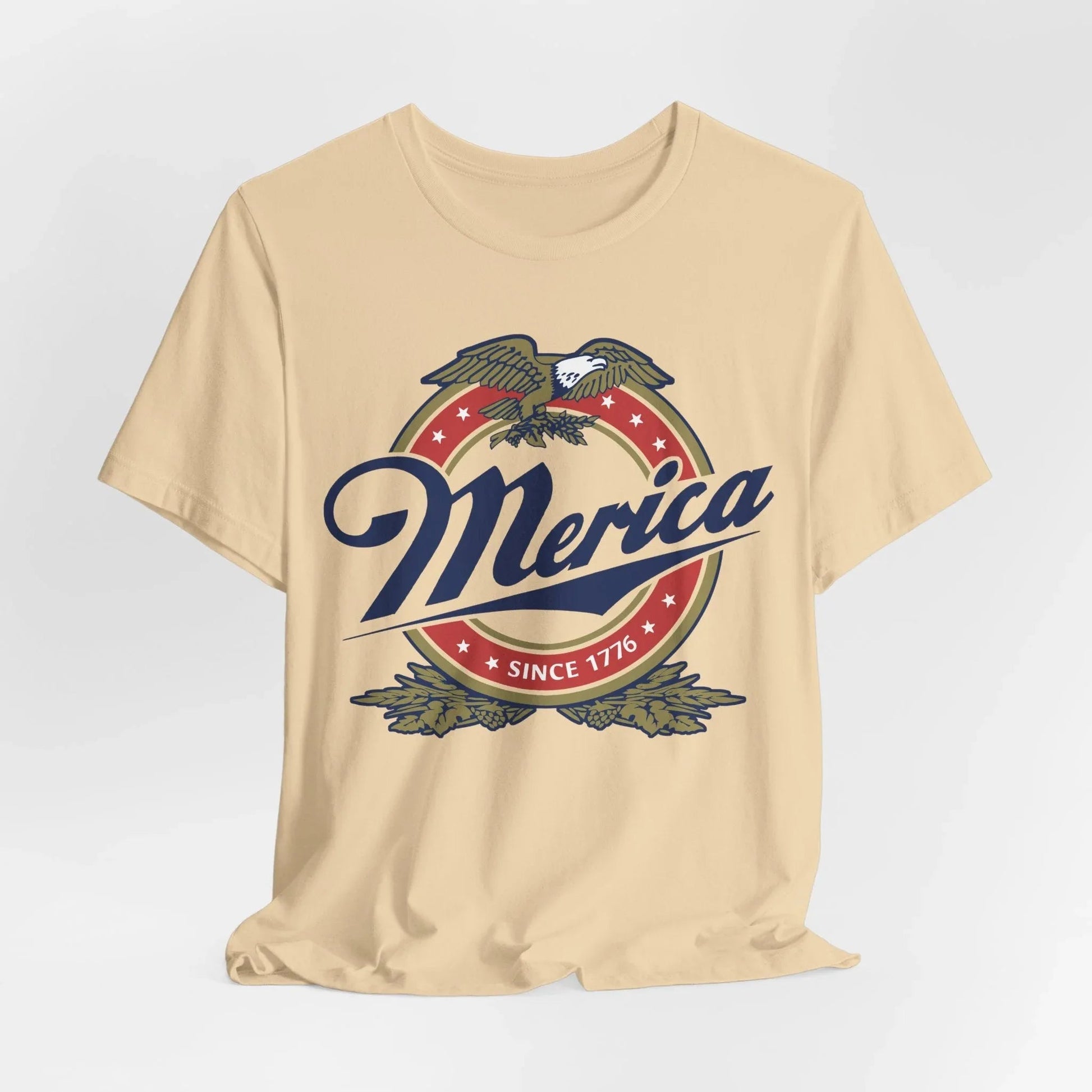 Patriotic Tee, America Shirt, Unisex Shirt, Short Sleeve Tee, 4th of July Shirt, Independence Day Tee - SKULLFURY MERCH