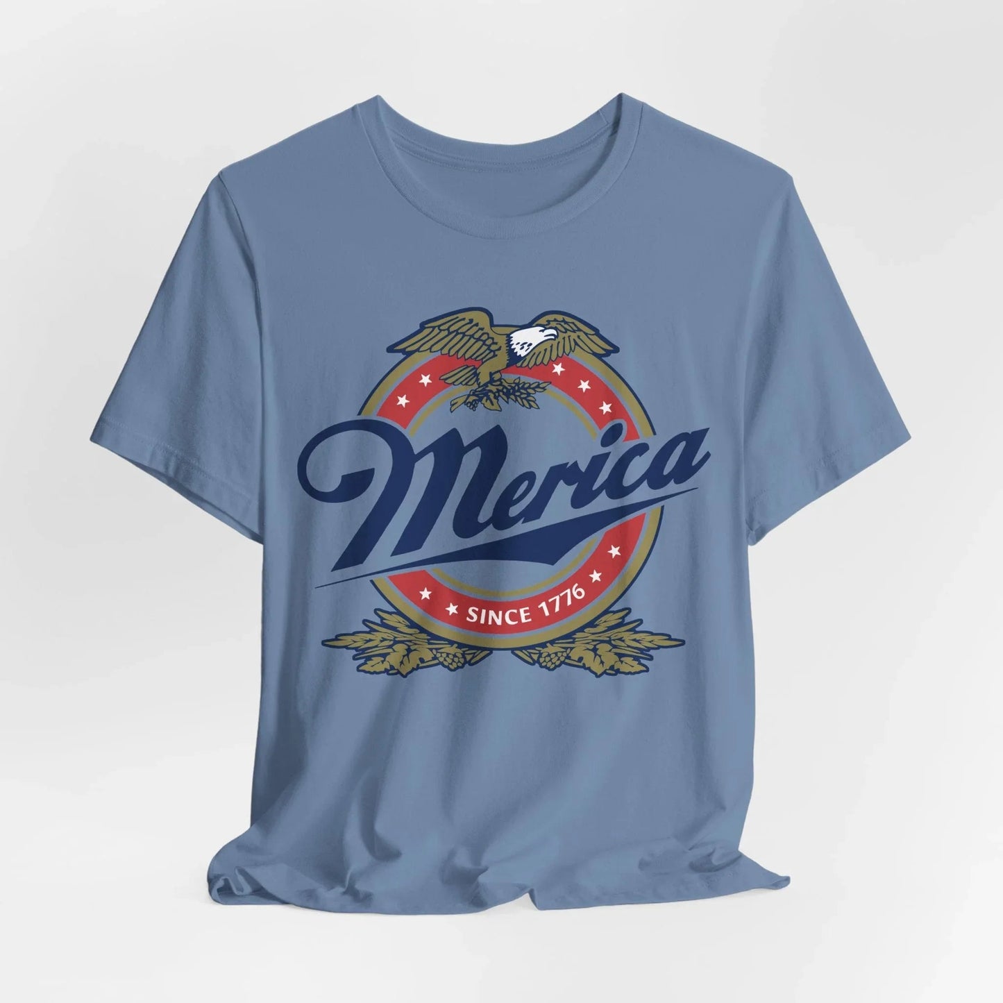 Patriotic Tee, America Shirt, Unisex Shirt, Short Sleeve Tee, 4th of July Shirt, Independence Day Tee - SKULLFURY MERCH