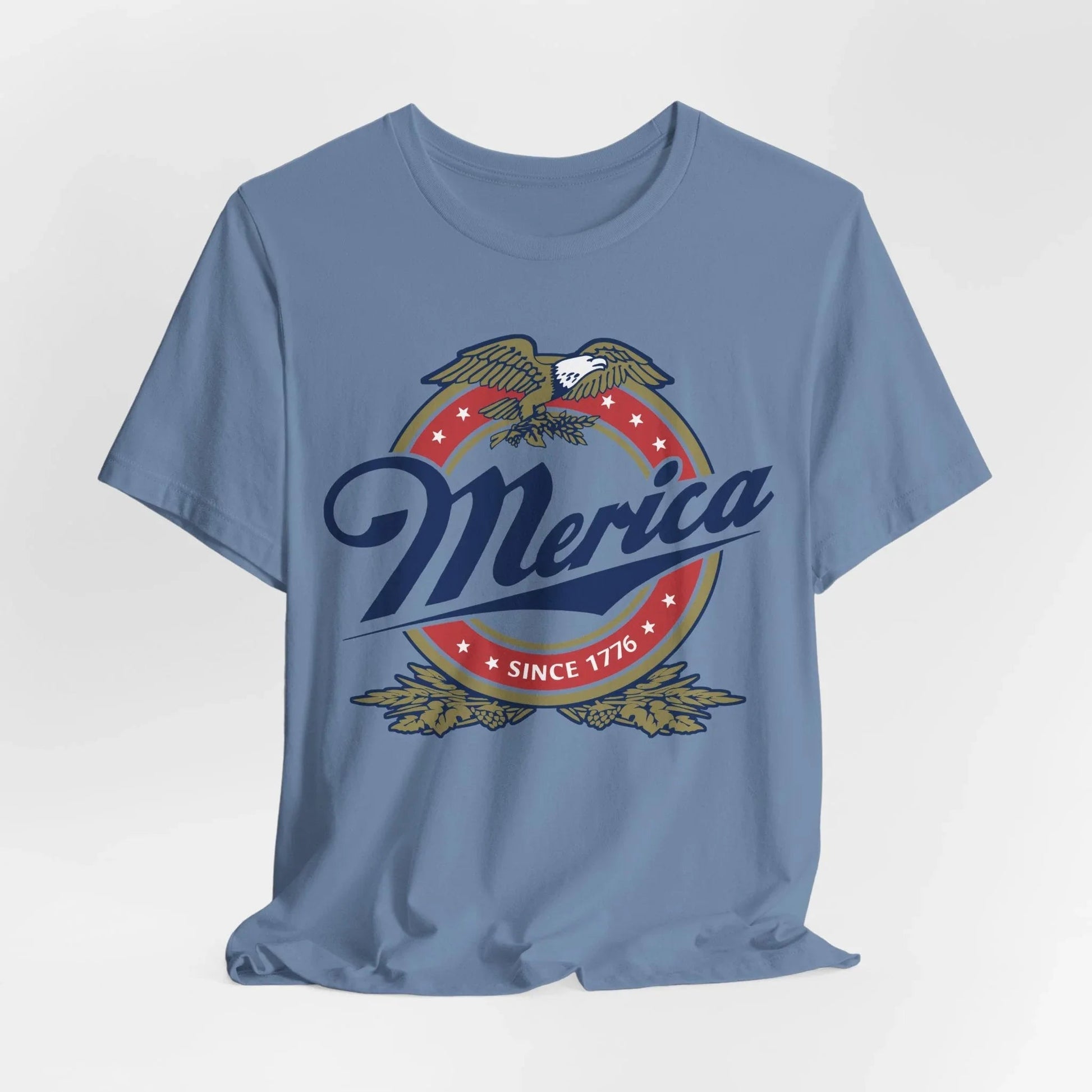 Patriotic Tee, America Shirt, Unisex Shirt, Short Sleeve Tee, 4th of July Shirt, Independence Day Tee - SKULLFURY MERCH