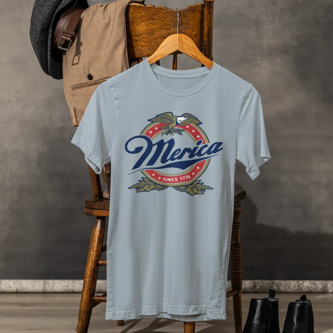 Patriotic Tee, America Shirt, Unisex Shirt, Short Sleeve Tee, 4th of July Shirt, Independence Day Tee - SKULLFURY MERCH