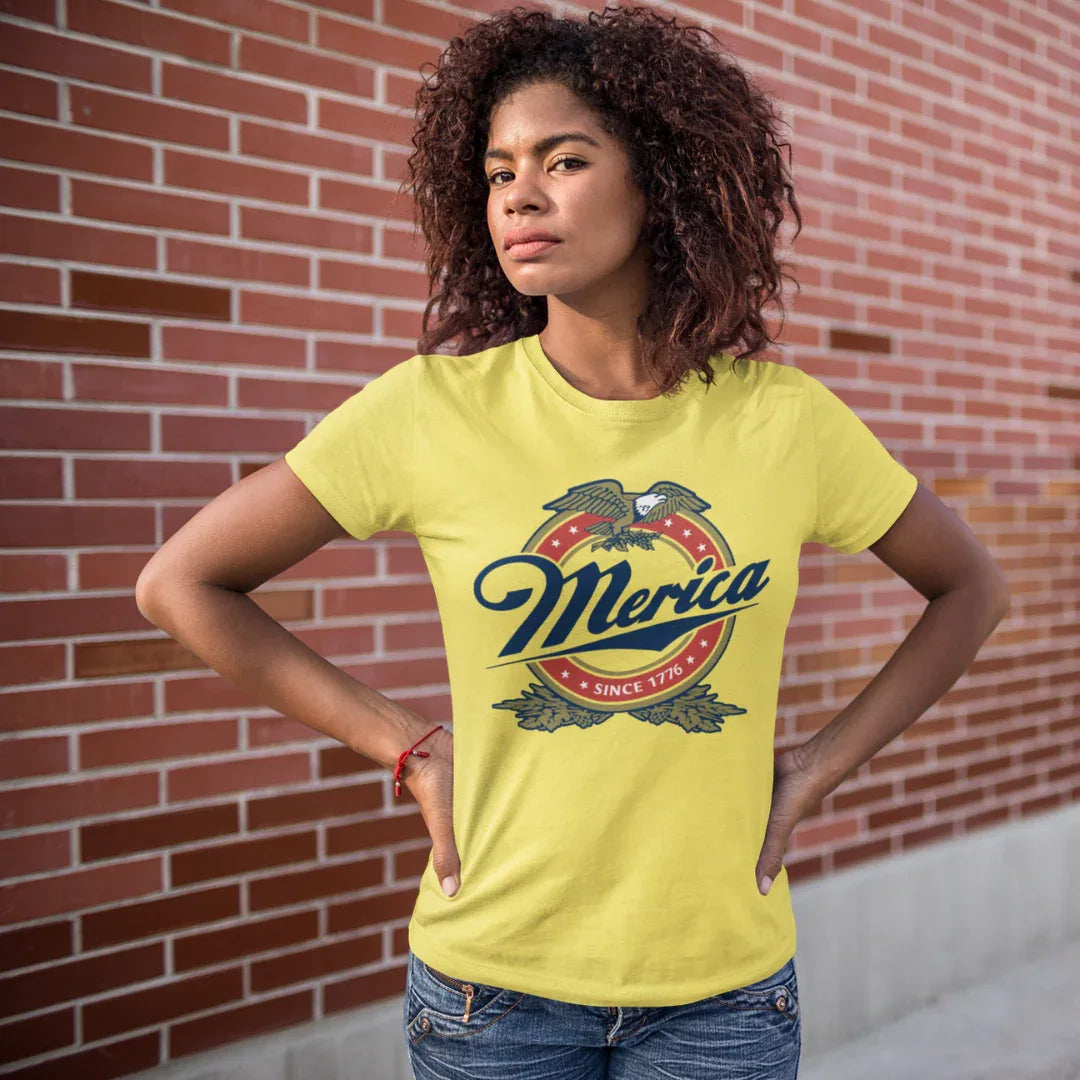 Patriotic Tee, America Shirt, Unisex Shirt, Short Sleeve Tee, 4th of July Shirt, Independence Day Tee - SKULLFURY MERCH