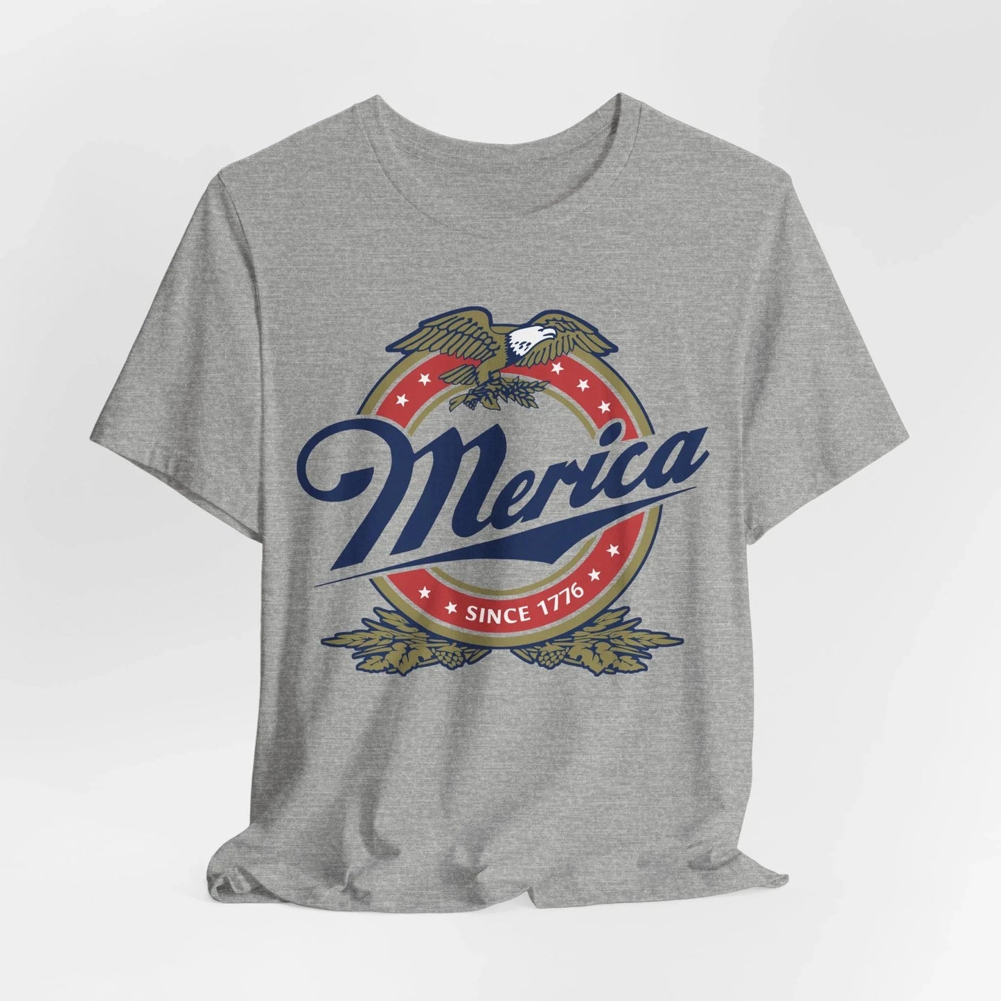 Patriotic Tee, America Shirt, Unisex Shirt, Short Sleeve Tee, 4th of July Shirt, Independence Day Tee - SKULLFURY MERCH
