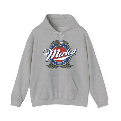Patriotic Unisex Hoodie with Eagle Design - SKULLFURY MERCH