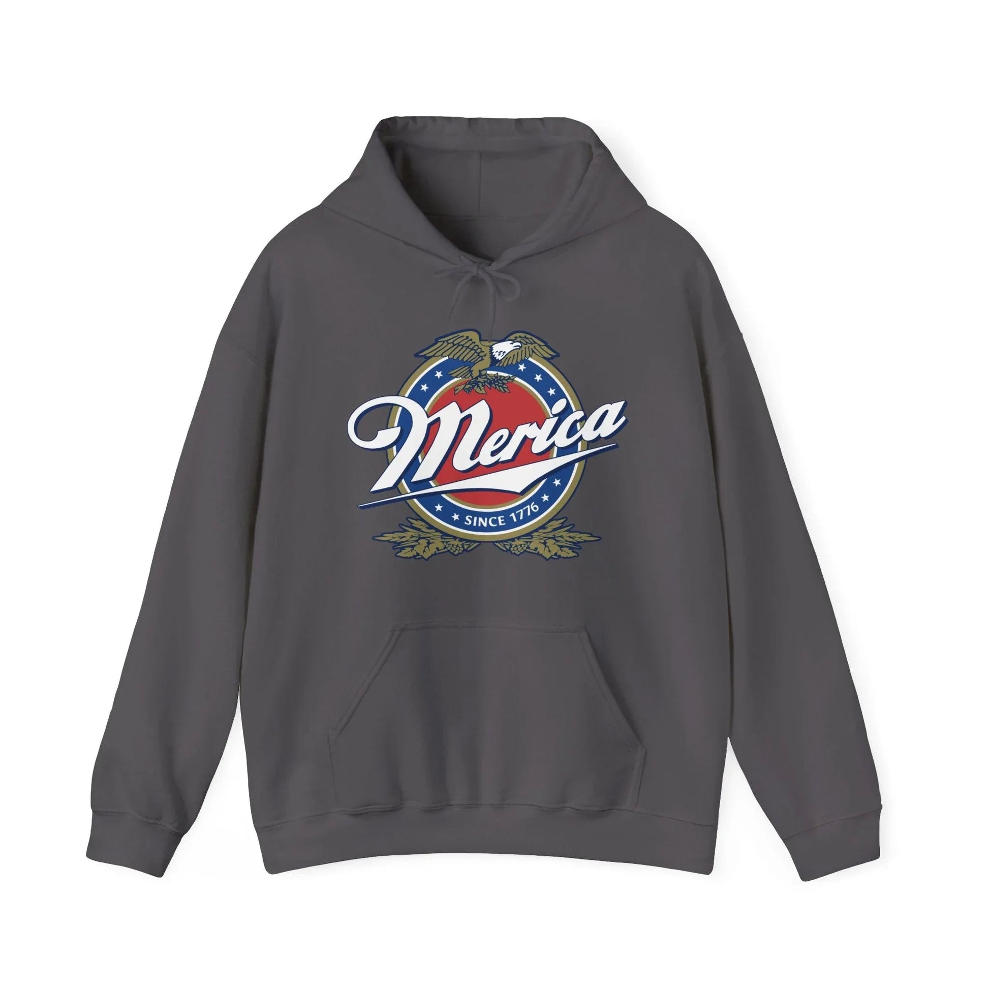 Patriotic Unisex Hoodie with Eagle Design - SKULLFURY MERCH