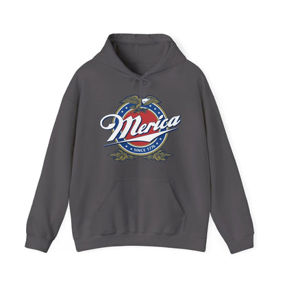 Patriotic Unisex Hoodie with Eagle Design - SKULLFURY MERCH