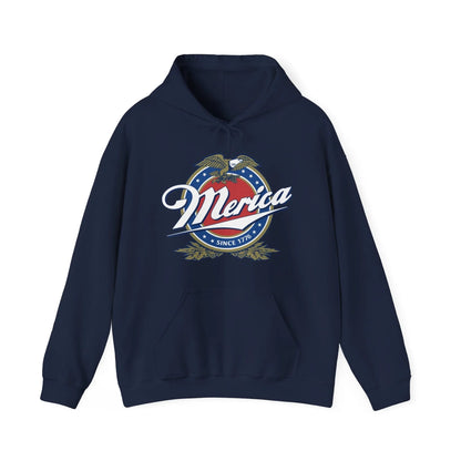 Patriotic Unisex Hoodie with Eagle Design - SKULLFURY MERCH