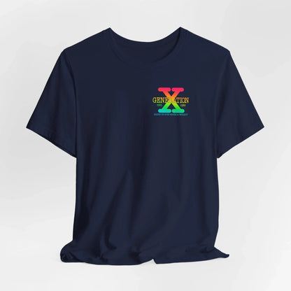 Retro Gen X T-Shirt, Vintage Style Tee, Unisex Graphic Tee, Nostalgic 80s Shirt, Perfect for Gen X Fans, Gift for Retro Lovers - SKULLFURY MERCH