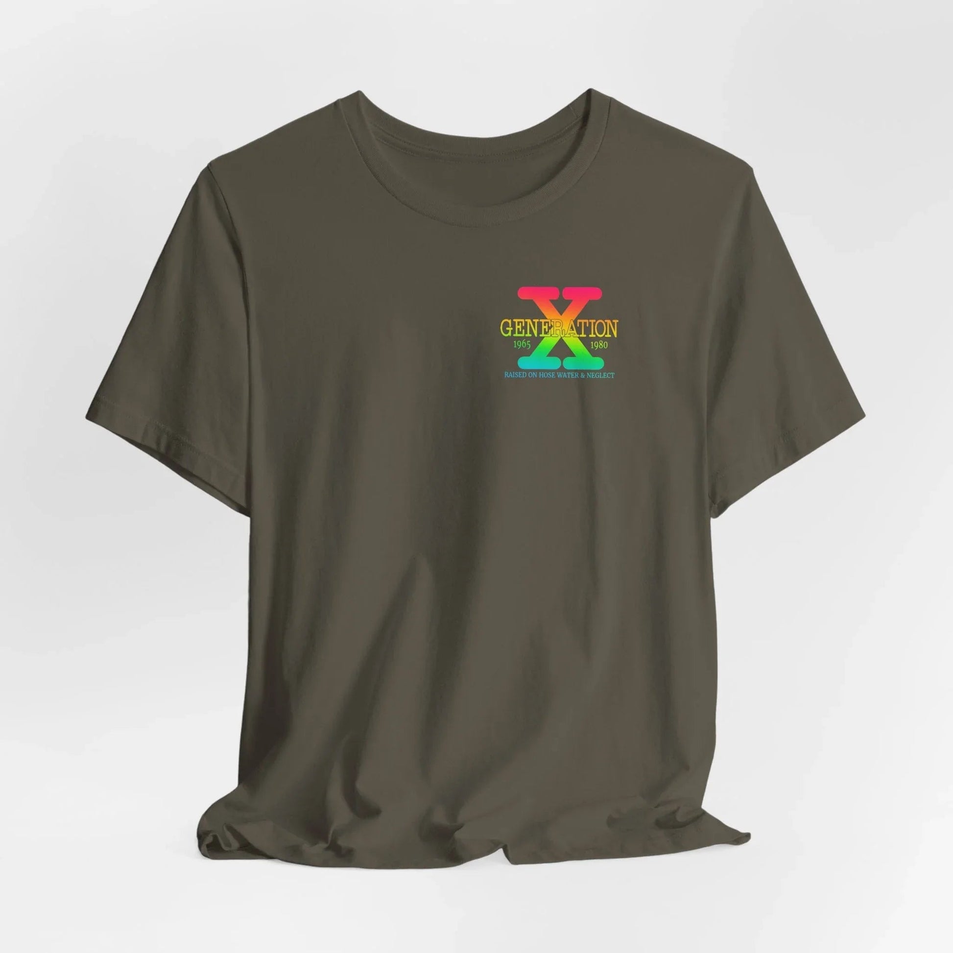 Retro Gen X T-Shirt, Vintage Style Tee, Unisex Graphic Tee, Nostalgic 80s Shirt, Perfect for Gen X Fans, Gift for Retro Lovers - SKULLFURY MERCH