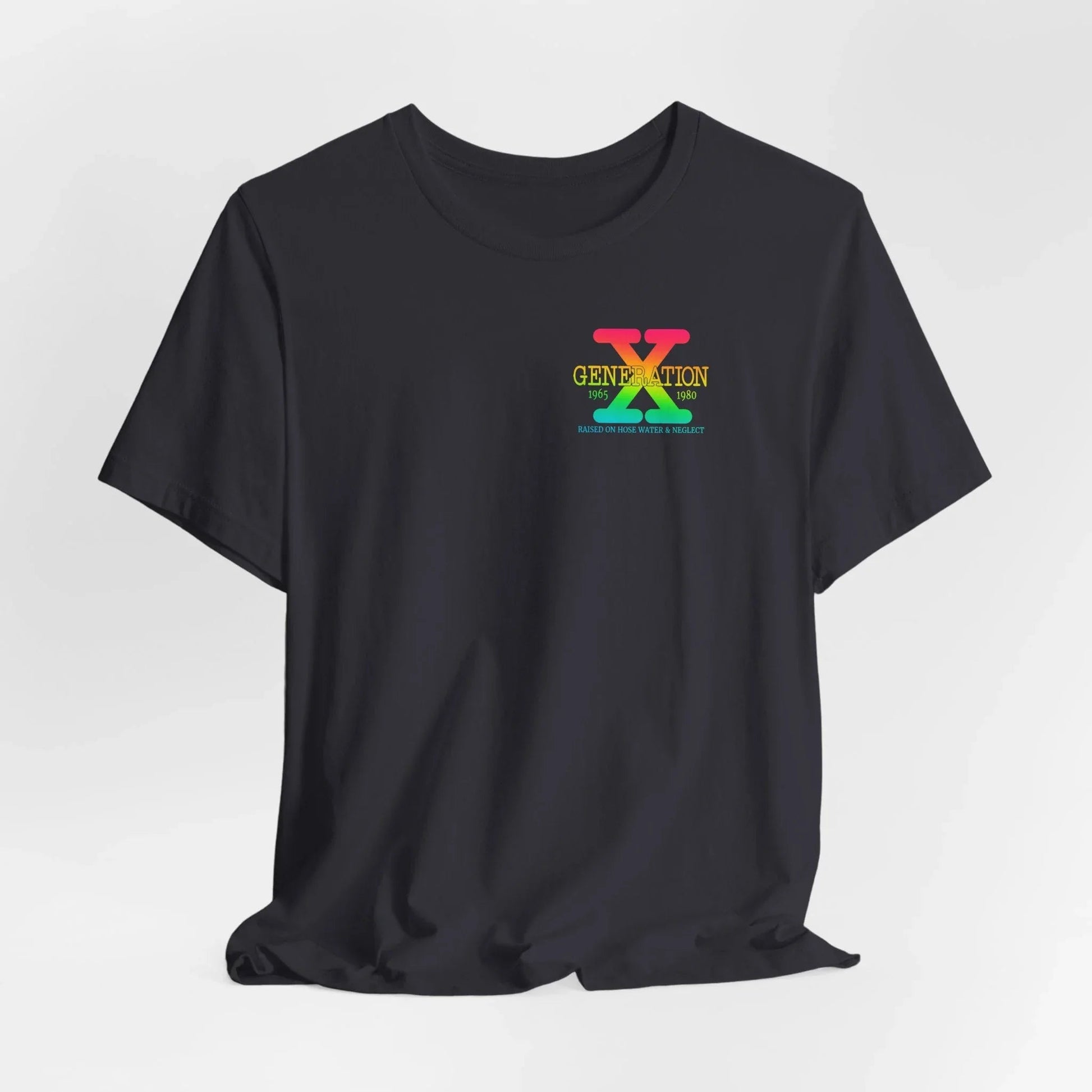 Retro Gen X T-Shirt, Vintage Style Tee, Unisex Graphic Tee, Nostalgic 80s Shirt, Perfect for Gen X Fans, Gift for Retro Lovers - SKULLFURY MERCH
