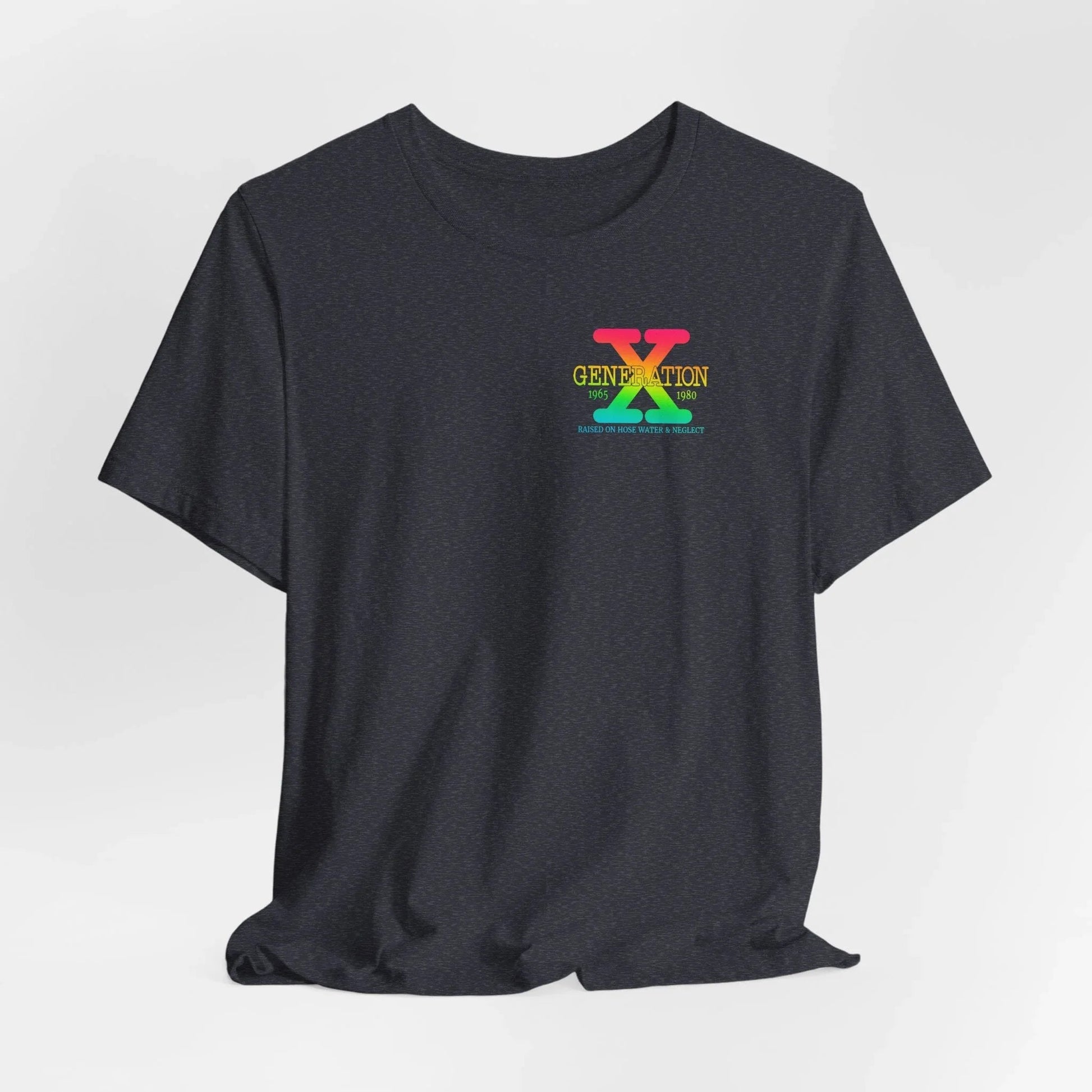 Retro Gen X T-Shirt, Vintage Style Tee, Unisex Graphic Tee, Nostalgic 80s Shirt, Perfect for Gen X Fans, Gift for Retro Lovers - SKULLFURY MERCH