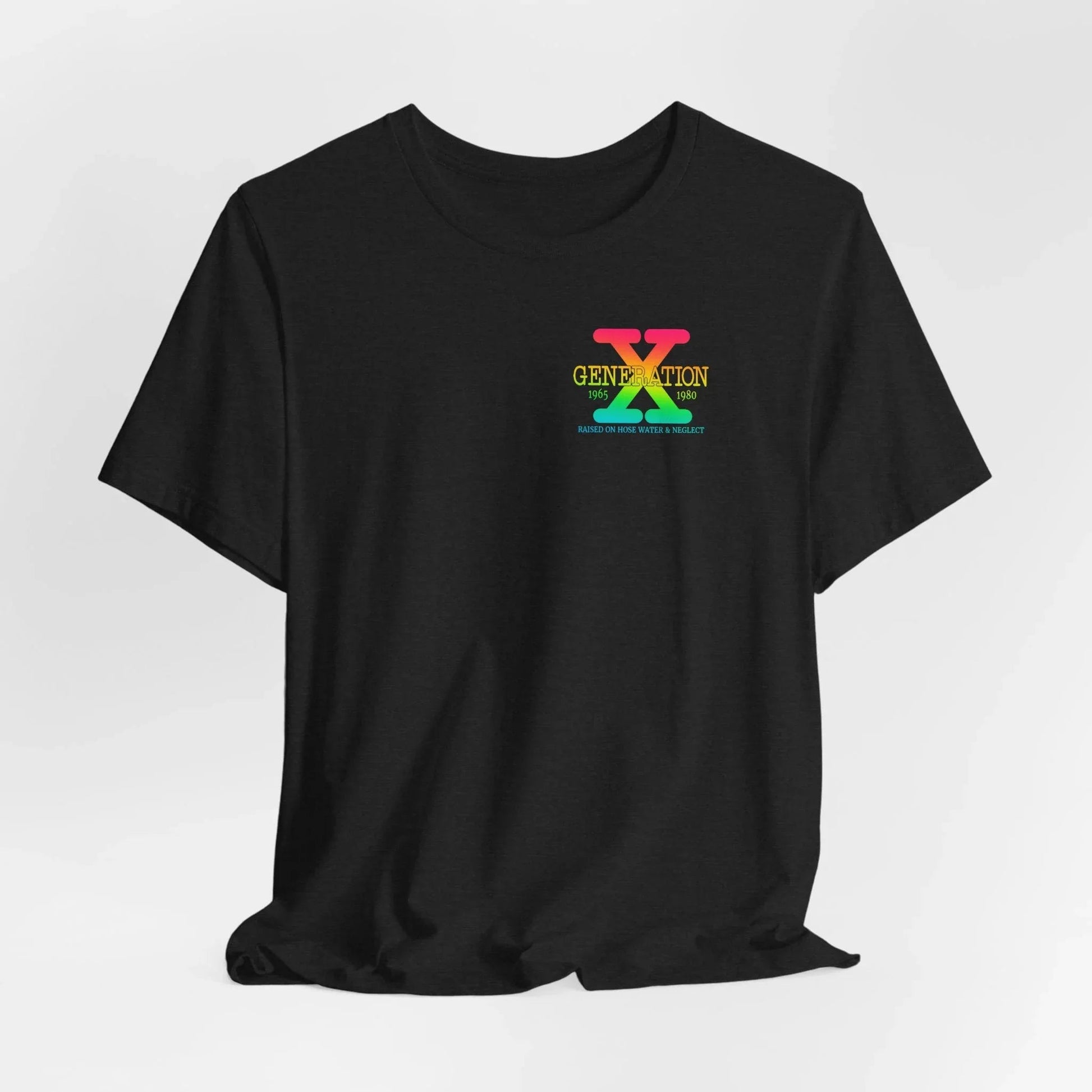 Retro Gen X T-Shirt, Vintage Style Tee, Unisex Graphic Tee, Nostalgic 80s Shirt, Perfect for Gen X Fans, Gift for Retro Lovers - SKULLFURY MERCH