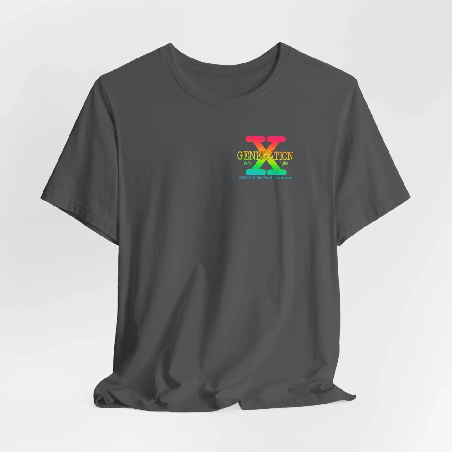 Retro Gen X T-Shirt, Vintage Style Tee, Unisex Graphic Tee, Nostalgic 80s Shirt, Perfect for Gen X Fans, Gift for Retro Lovers - SKULLFURY MERCH
