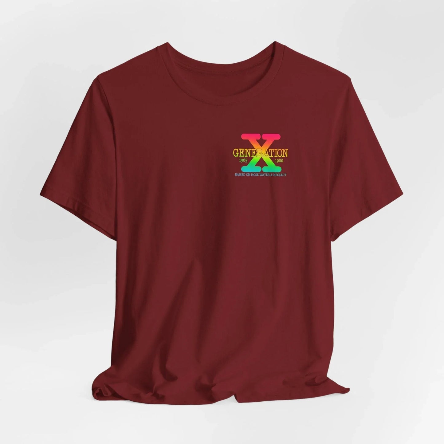 Retro Gen X T-Shirt, Vintage Style Tee, Unisex Graphic Tee, Nostalgic 80s Shirt, Perfect for Gen X Fans, Gift for Retro Lovers - SKULLFURY MERCH