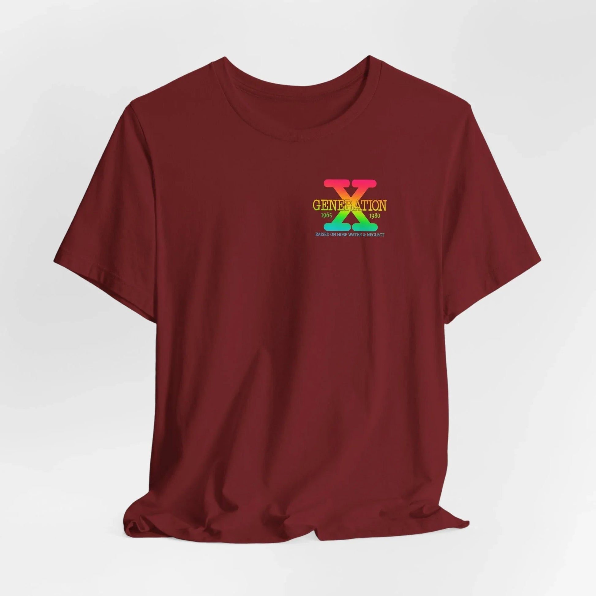 Retro Gen X T-Shirt, Vintage Style Tee, Unisex Graphic Tee, Nostalgic 80s Shirt, Perfect for Gen X Fans, Gift for Retro Lovers - SKULLFURY MERCH