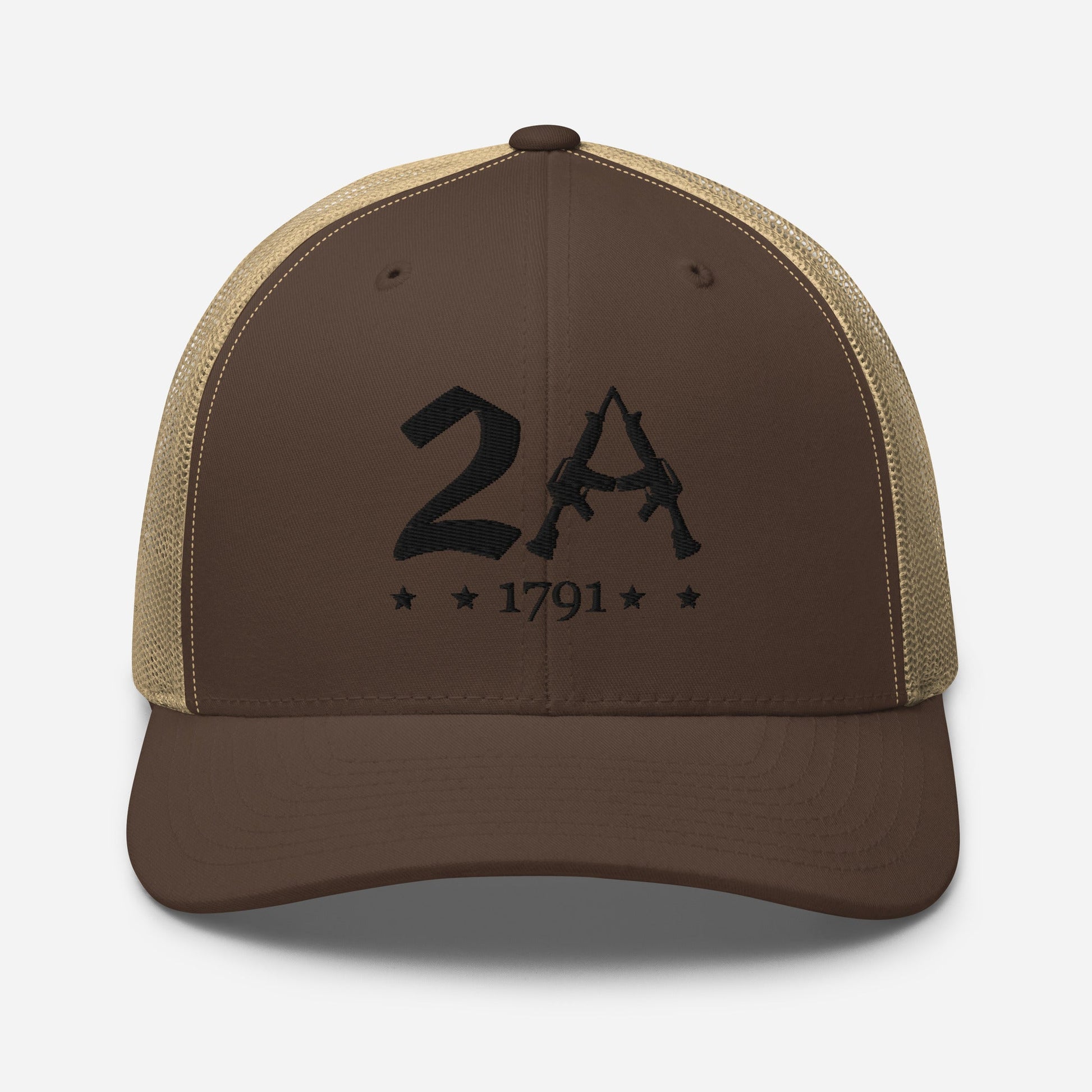 2A 1791 Snapback Trucker Cap - Second Amendment Pride
