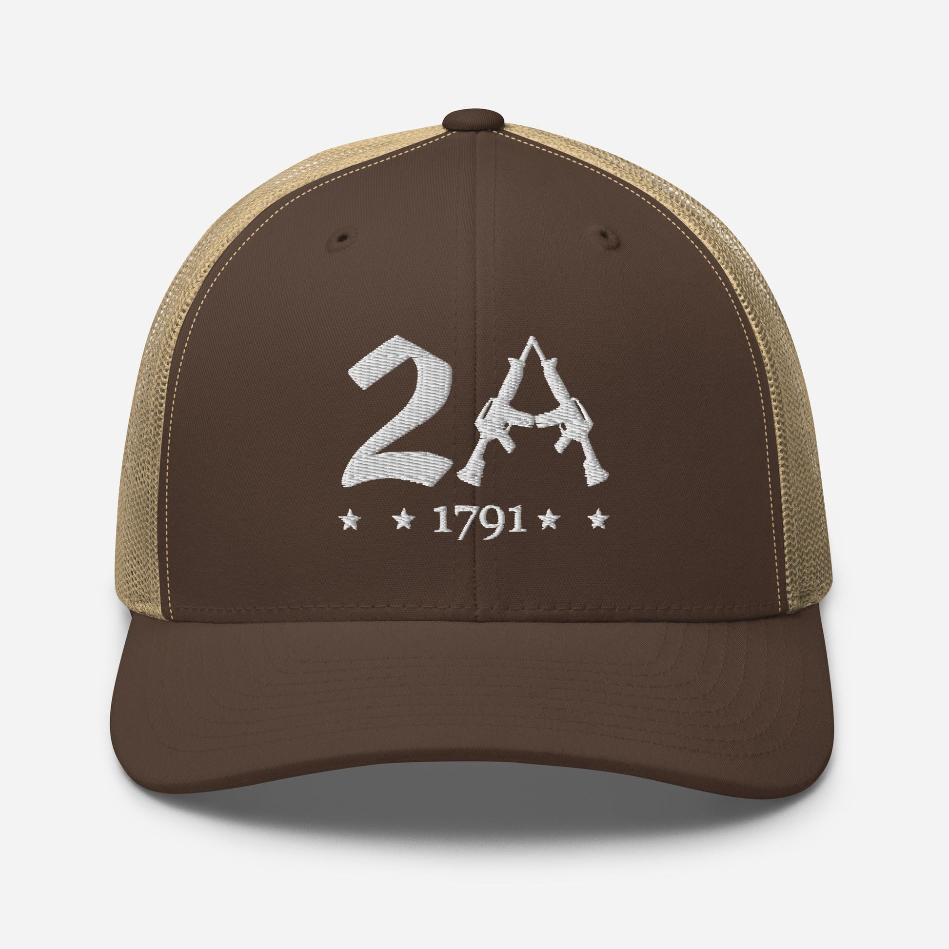 2A Vintage Snapback Trucker Cap - Patriotic Style for All Occasions