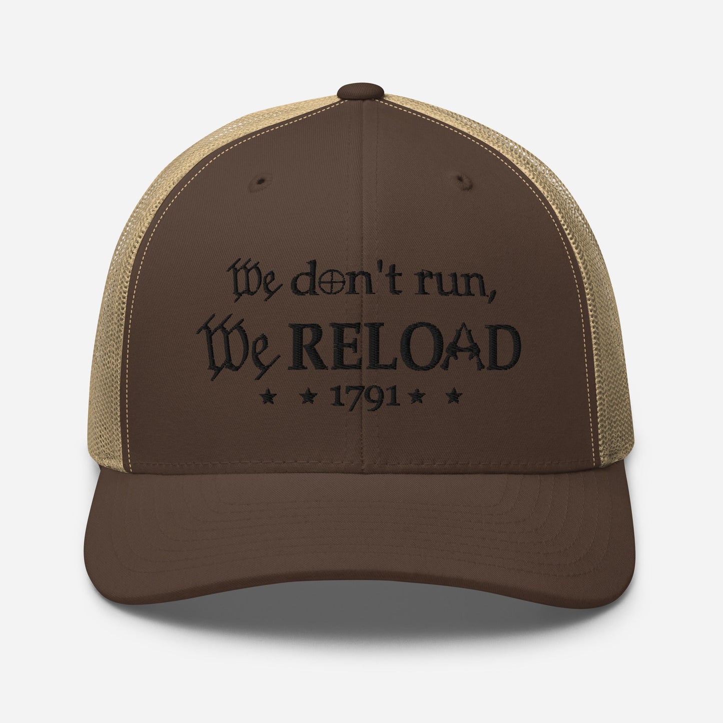 We Reload Snapback Trucker Cap - Casual Style for gun rights Supporters