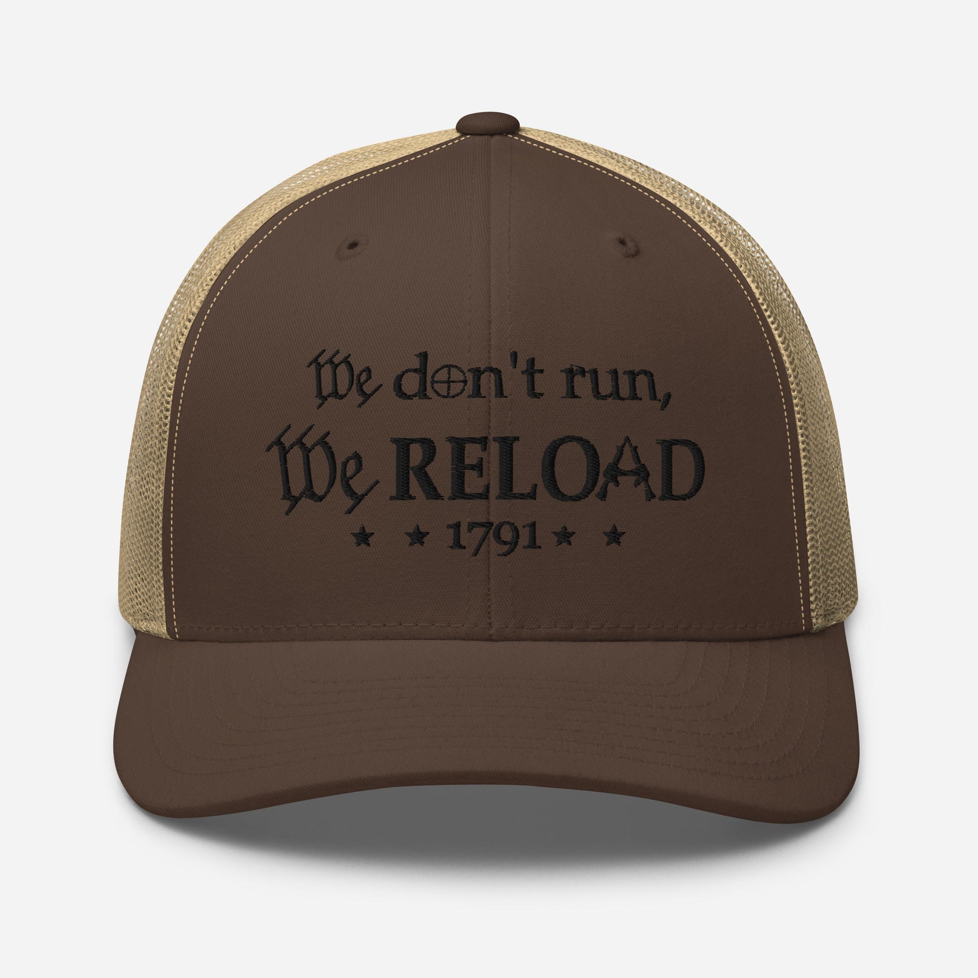 We Reload Snapback Trucker Cap - Casual Style for gun rights Supporters