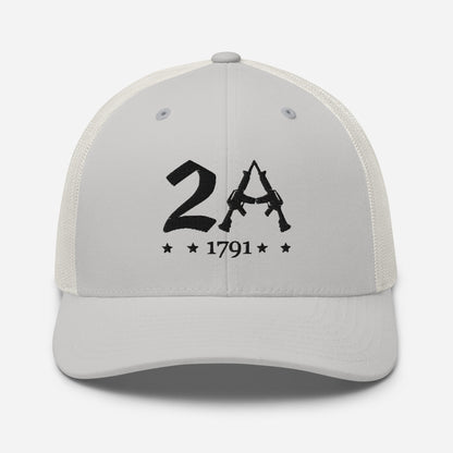2A 1791 Snapback Trucker Cap - Second Amendment Pride