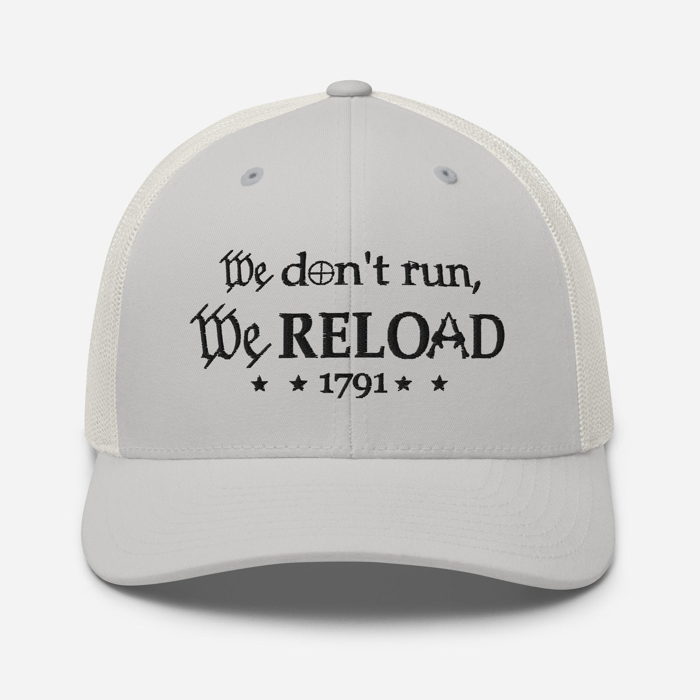 We Reload Snapback Trucker Cap - Casual Style for gun rights Supporters