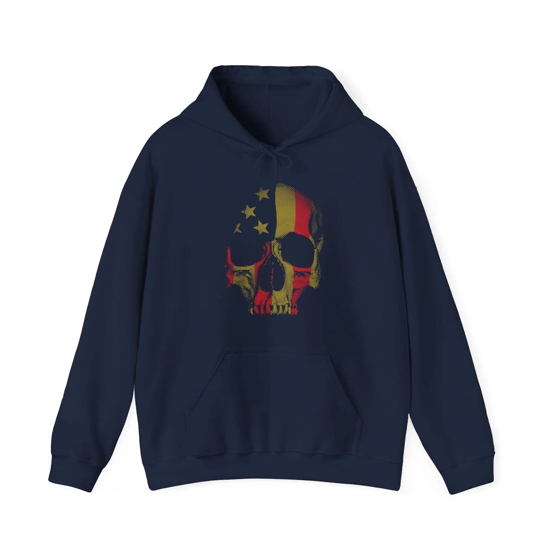 Skull Flag Hoodie - Unisex Heavy Blend™ Hooded Sweatshirt - SKULLFURY MERCH