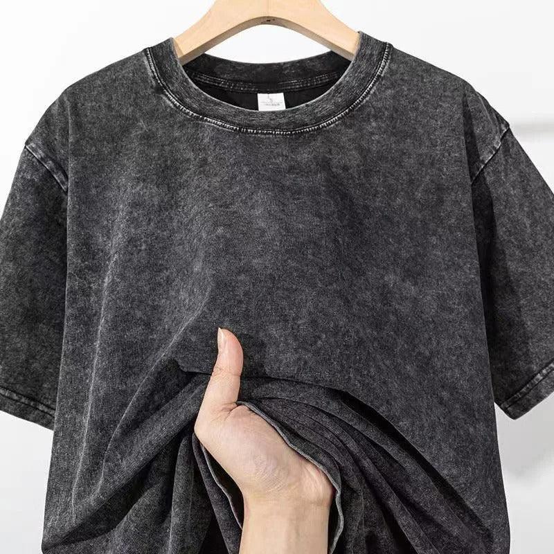 SkullFuryMerch Vintage Heavy Cotton Oversized Tee - SKULLFURY MERCH