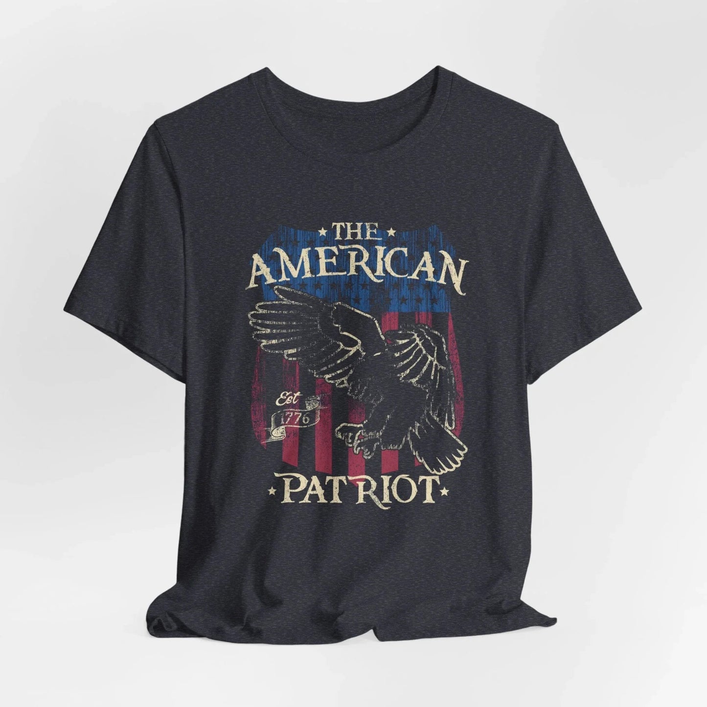 The American Patriot Unisex T-Shirt, American Tee, USA Shirt, Unisex Graphic Tee, Independence Day Apparel - SKULLFURY MERCH