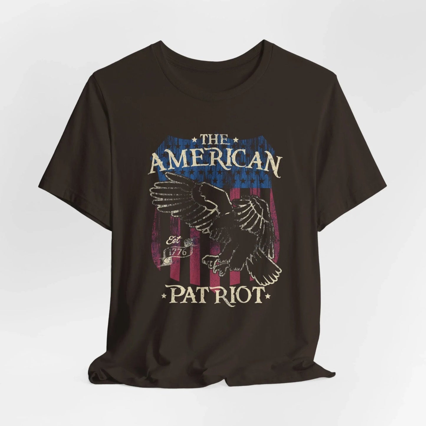 The American Patriot Unisex T-Shirt, American Tee, USA Shirt, Unisex Graphic Tee, Independence Day Apparel - SKULLFURY MERCH