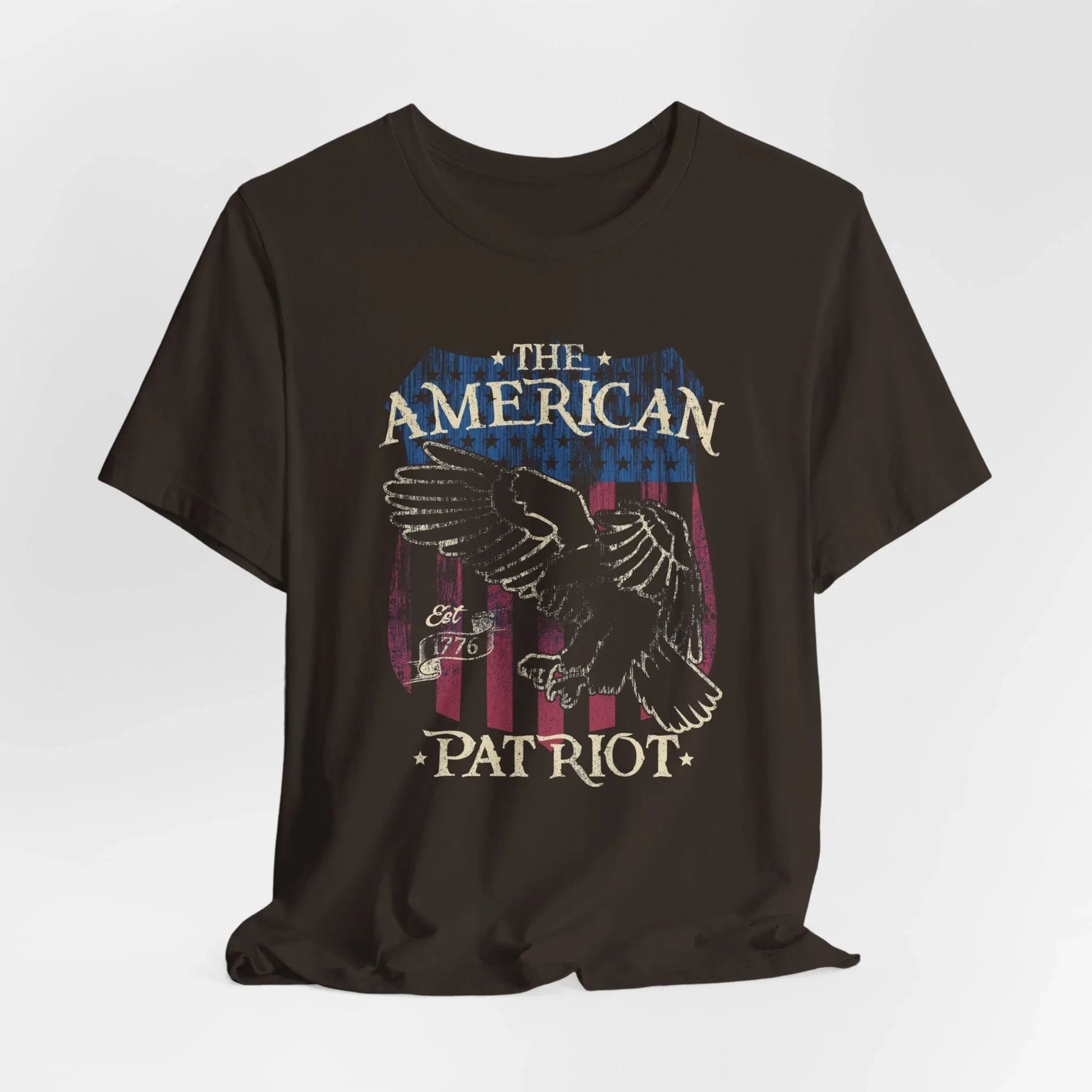 The American Patriot Unisex T-Shirt, American Tee, USA Shirt, Unisex Graphic Tee, Independence Day Apparel - SKULLFURY MERCH