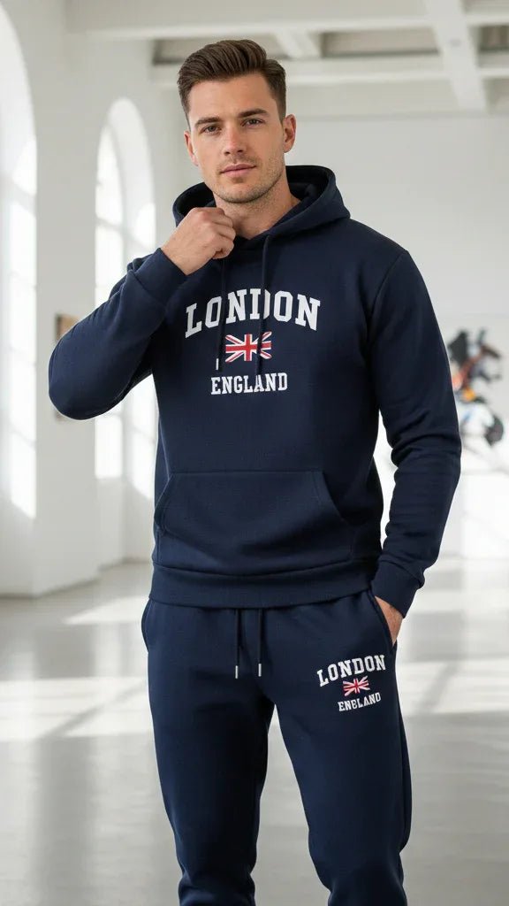 The London Heritage Fleece Tracksuit Set - SKULLFURY MERCH