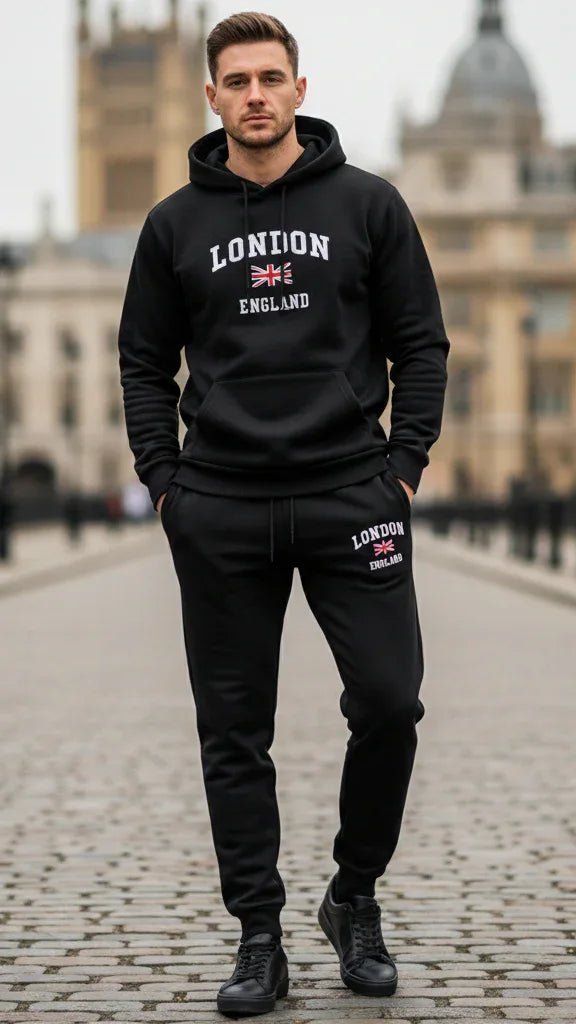 The London Heritage Fleece Tracksuit Set - SKULLFURY MERCH