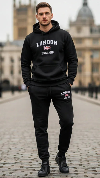The London Heritage Fleece Tracksuit Set - SKULLFURY MERCH