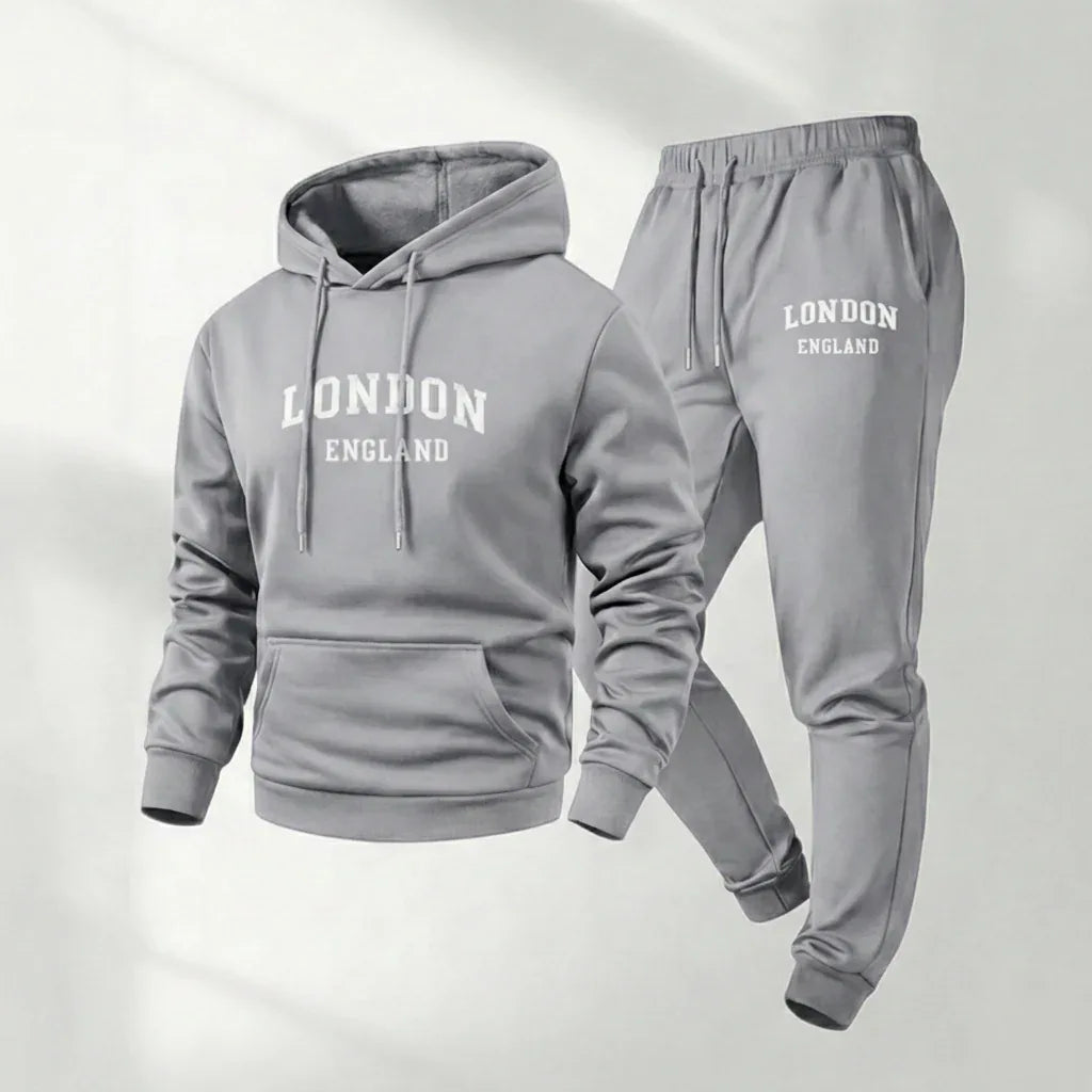 The London Urban Streetwear Fleece Tracksuit Set - SKULLFURY MERCH