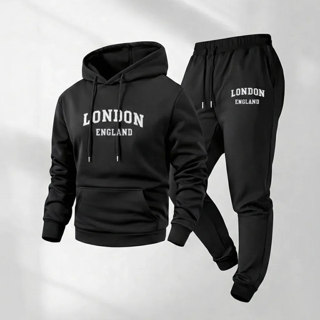 The London Urban Streetwear Fleece Tracksuit Set - SKULLFURY MERCH